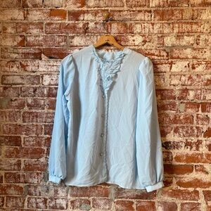 Women’s vintage polyester top